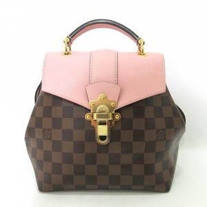 Louis Vuitton Clapton Backpack Magnolia Ebene Pink Brown